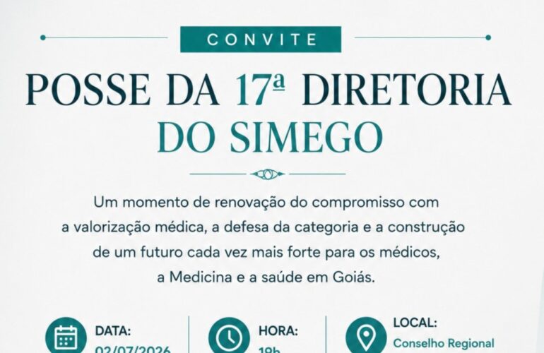 Simego convida para a posse da sua 17ª Diretoria