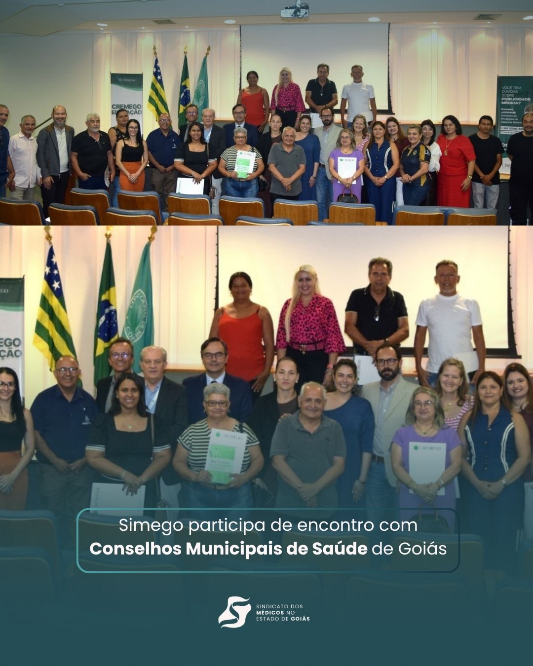 Simego participa de encontro com Conselhos Municipais de Saúde de Goiás