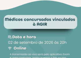 AGE médicos vinculados à AGIR